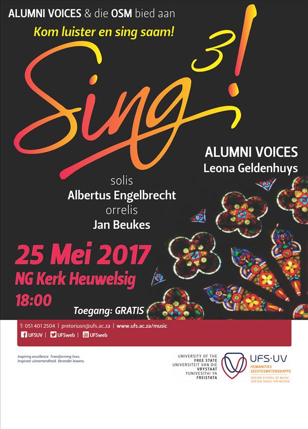 Description: Sing3! Tags: SING3! presented by the OSM and Alumni Voices