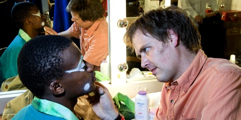 Theatre Make-up as one of the modules in Drama and Theatre A